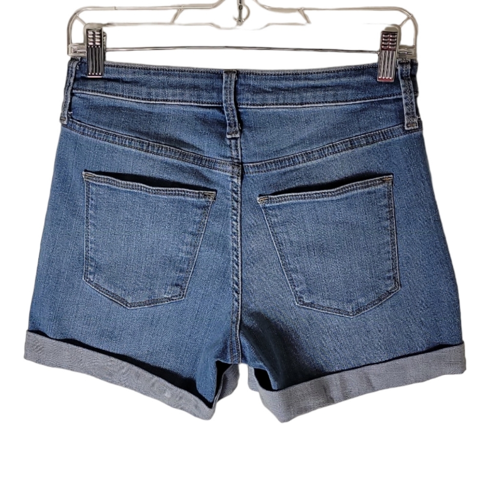 Universal Thread High Rise Button Fly Cuff Jeans … - image 2